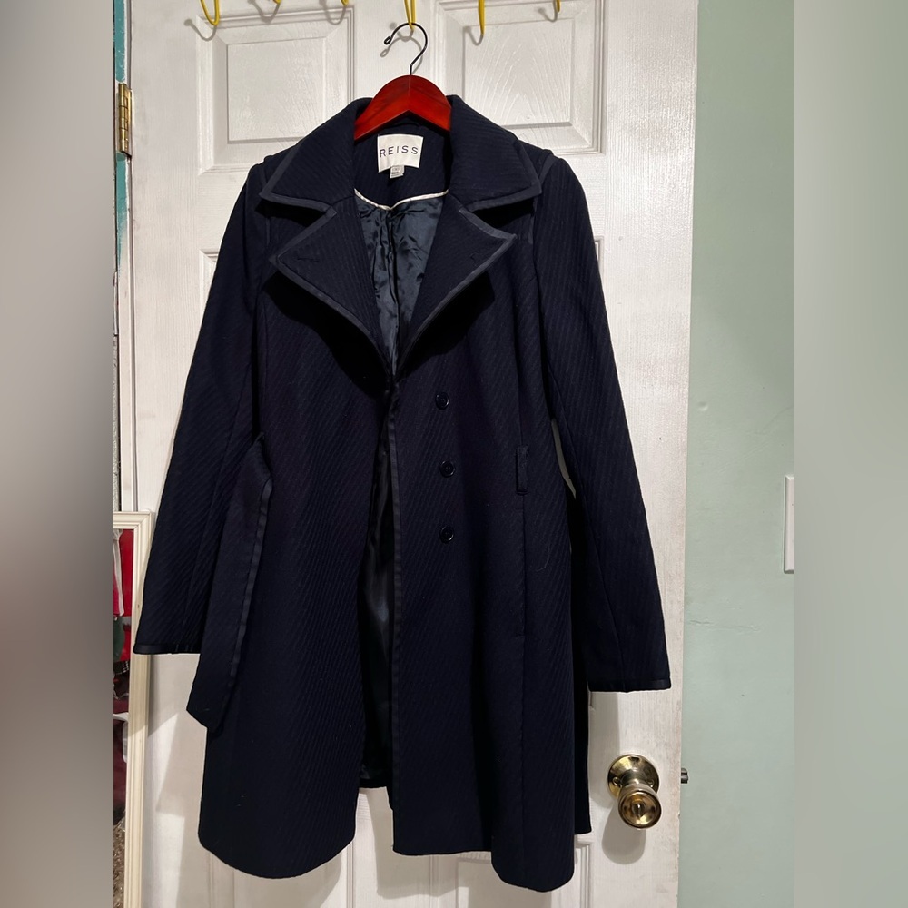 Reiss Navy Women's Coat